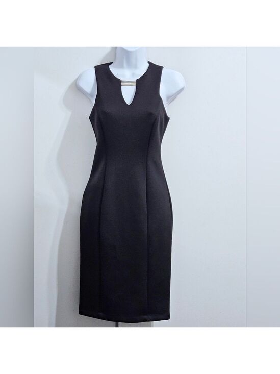 Vince Camuto Dresses & Skirts - NWOT Vince Camuto Black Sleeveless Sheath Dress Sz 0